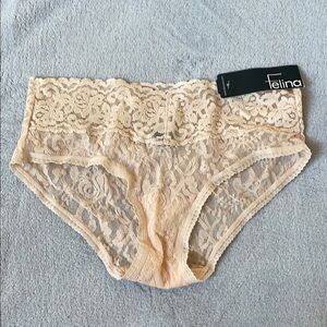 NEW Felina Delicate Lace Briefs Underwear